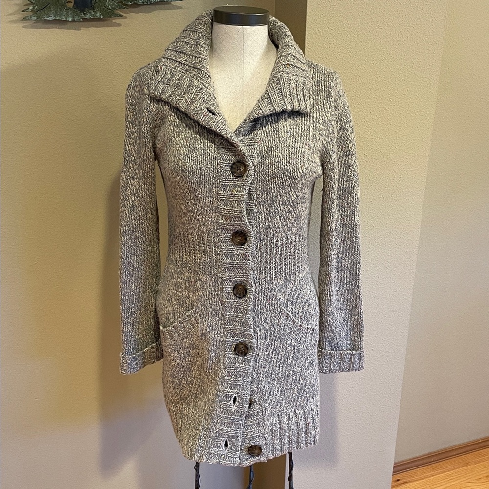 Merona Speckled Gray Knit Sweater